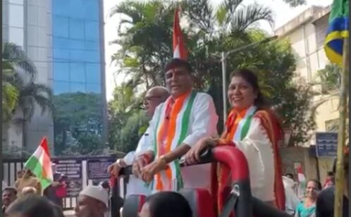 Pune Assembly Elections 2024: Congress Loyalist Aba Bagul Files Nomination As Independent Candidate From Parvati