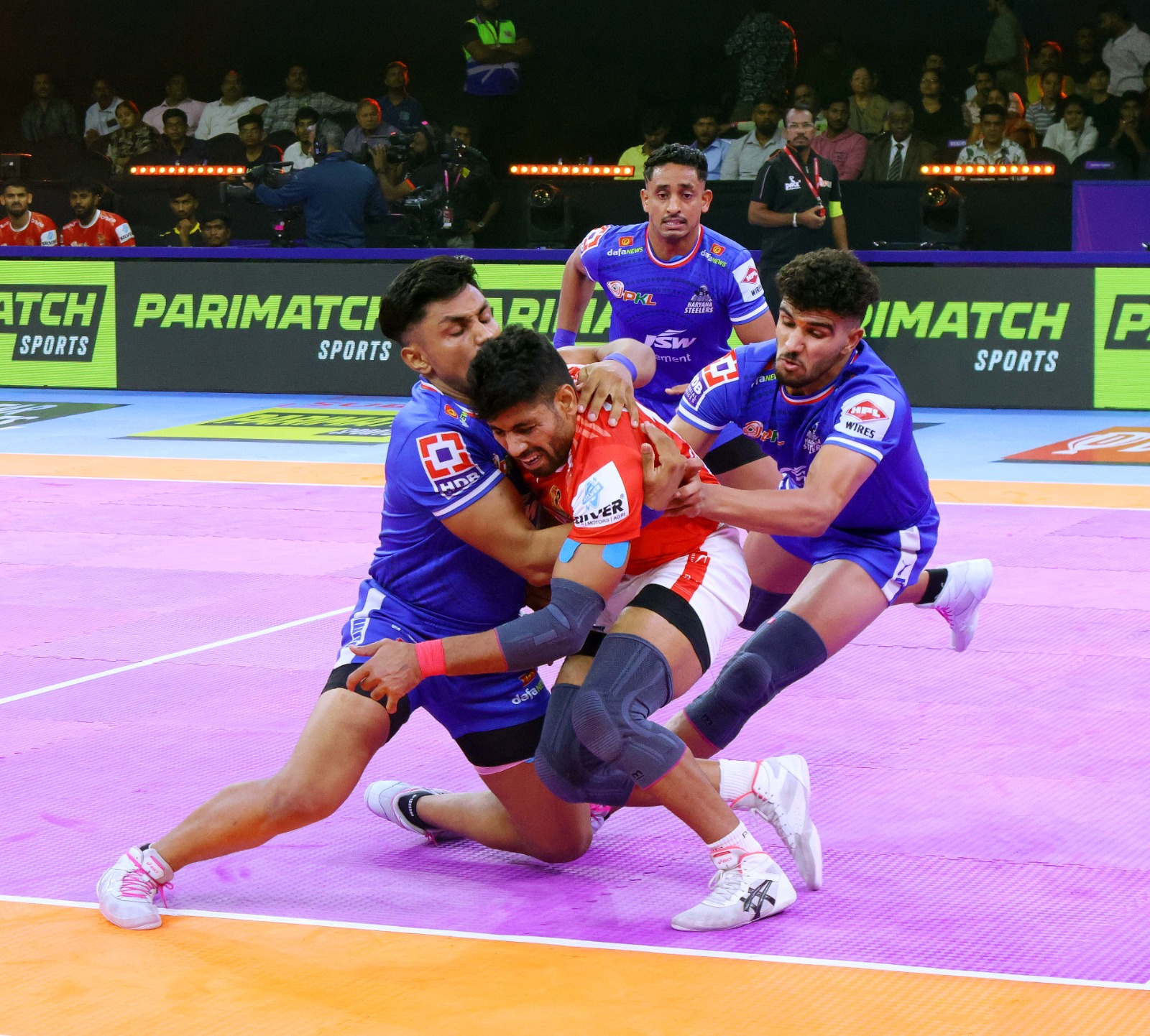 Pro Kabbadi League: Haryana Steelers secure ecstatic victory over Gujarat Giants